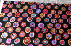 Kaffe Fassett PLINK BLACK PWGP109 13” X WOF original issue original issue