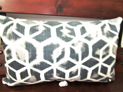 Premier Gray Modern Geometric Outdoor Fabric Celtic 1.75 Yard Lot