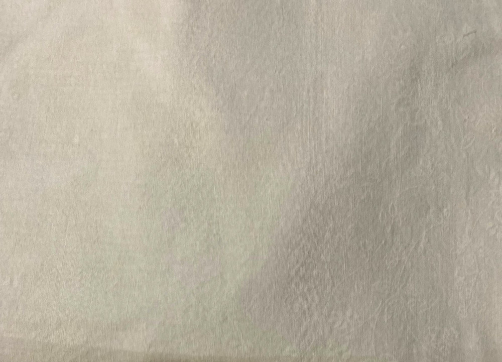 Solid cream color cotton flannel fabric 30″ x 44″(soft on both sides)