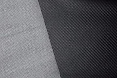 BLACK CARBON FIBER VINYL FAUX LEATHER AUTO MARINE UPHOLSTERY FABRIC BY YARD 54″W