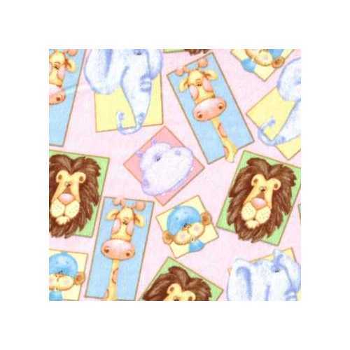 04609 Jungle Blocks – Flannel Quarter Yard
