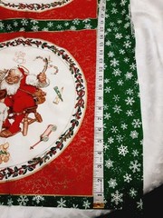 Wamsutta Hallmark Fabric 12 yds 17 In x 44 CHRISTMAS Holiday Norman Rockwell