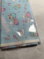Little Twin Stars Kiki & Lala Fabric 110x50cm/43.3×19.68″/1.2×0.54yd Cotton Blue
