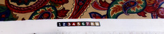 Stanley King Studio Warm PAISLEY Print Upholstery Fabric DuPont Teflon 4+ Yards
