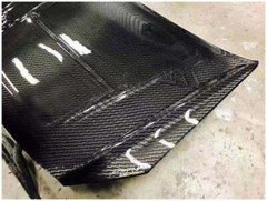 3K 240gsm Real Carbon Fiber Cloth Fabric lightning Weave 100cm Width Black
