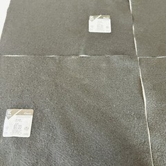 Kunin Felt Black 9×12” Sheets Qty 6 100% Recycled Purified Plastic Bottles NEW!