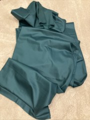 5 1/2 Yards x 42” Deep Forest Green Suiting Or Upholstery Fabric