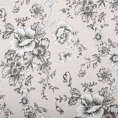 Linen Floral Fabric By The Yard Upholstery Sewing 62 Inch Width Chair Sofa
