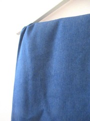 FABRIC Chambray Blue One Way Stretch Medium Weight Fabric 150cm x 2 meters