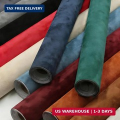 Premium Self-Adhesive Suede Fabric Wrap for Cars, Suede Car Interior Wrap for Da