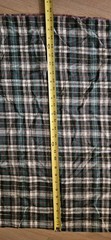 Vintage Green/black /white/red Multi Plaid Cotton Flannel Fabric Tartan 4 Yards