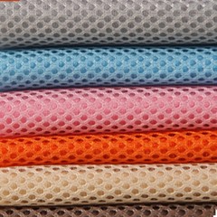 1M Sandwich Spacer Mesh Fabrics DIY 2mm Thick Breathable Fabric Sewing Material