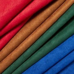 Suede Scuba Double Knit Faux Leather Polyester 60″ Fabric By The Yard