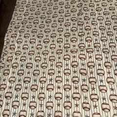 Game Time Baseball Fabric (6) By Panels by Benartex – NEW, 23” By 41”