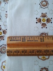 2 1/2+ Yds Vintage Fabric Glendura Collection For Imperial 97″ X 45″ Beige/Brown