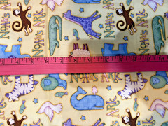 Debbie Mumm Noah’ss Ark Cotton Fabric, Child Theme, 1 yard