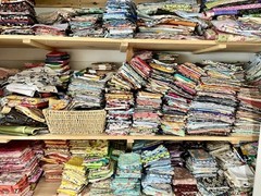 Designer Quilt Fabric Scraps 1/4 Lb