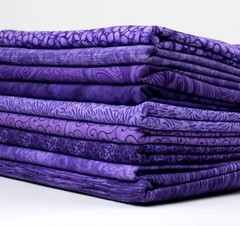 18 Piece Jelly Roll – ALL PURPLE – 9 Colors – 2 Of Each Color