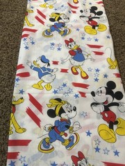 Walt Disney Fabric By Peter Pan Fabrics Featuring Mickey Minnie Mouse 1 Yd 44”