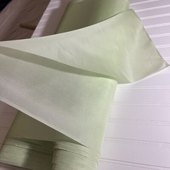 SILK light green, FABRIC 10 Yards x 22 Inches Wide or 360 Inches x 22 Wide