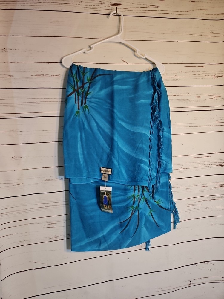 Tropical Batik 100 % Rayon, One Size