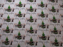 Taylor Swift “Merry Swiftmas” on 100% Cotton Fabric by the 1/4 Yard : 9″ x 57″