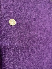 VTG Mini Leaf Vine Purple Mottled Cotton 3/4Yd PREWASHED