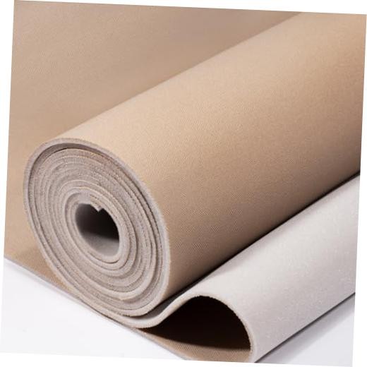 Auto Headliner Fabric Mesh Type with Foam Backing – Tube 96″ L × 60″ W Brown