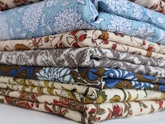 100pcs Hand Block Printed Scrap Fabric – Quilting, Sewing & Handmade Crafts