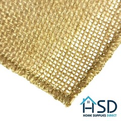 Oasis Hessian Fabric Roll (50cm x 3m) — Natural Jute for Craft & Décor