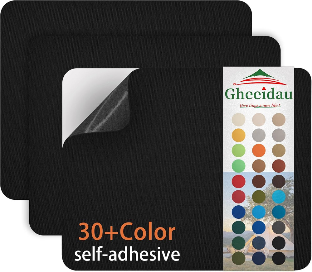 Canvas Repair Patch 9×11 Inch 3Pcs Waterproof Self-Adhesive Fabric