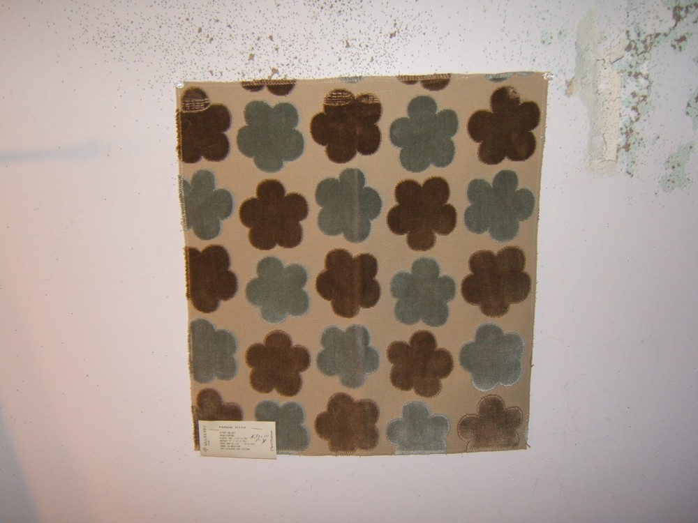 Mulberry Home, Aster Velvet, Floral, Remnants, Various Colors Available