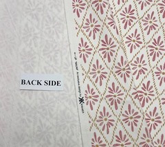 KRAVET MALINA AZALEA SOFT RED GEOMETRIC FLORAL MULTIPURPOSE FABRIC BY YARD 54″W