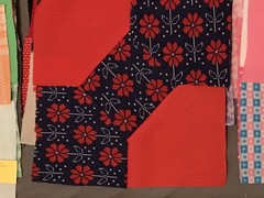Set Of 130 Bowtie Pattern Quilting Pieces Multi Colors 7.5” Squares