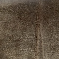 Holly Hunt Big Dreams Velvet 100% Cotton 1605/08 Agent Fabric 11.5×11.5″ Brown