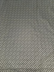PKL STUDIO Home Decor FABRIC Cotton Cross Section, Gray Off White 4 Yards X 55″W