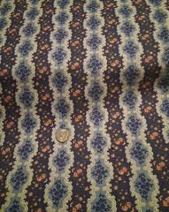 Floral Stripes Cotton Fabric 45″ X 36″