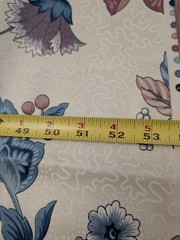 VTG Fabric Stanley King Studio Glazed Chintz Upholstery Teflon Sconset Rose 90s