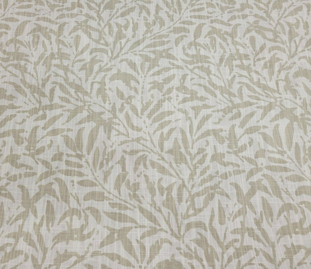 Quimby in Birch BTY Richloom 100% Cotton Slub 54″ Wide Leaf Plant