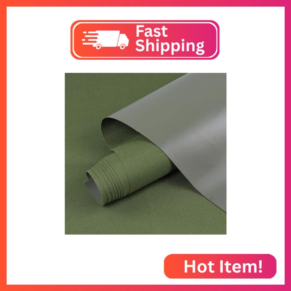 GoldWheel Canvas Waterproof Marine Fabric 36″ L×60″ W 600Denier Cordura Material