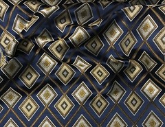Premium Geometric Design Jacquard Fabric, 54″ Wide, Decor, Crafts, by the Yard