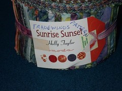 Sunrise Sunset Holly Taylor Jelly Roll Tradewinds Pattern Moda 40 pcs