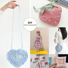 80Pcs 5×5 inch Gingham Cotton Fabric Squares, Plaid Charm Packs for Quilting …