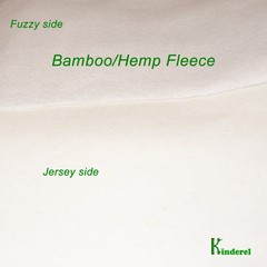 Hemp/Bamboo Fleece Fabric, by the yard