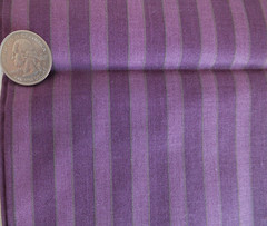 31″ muted purple STRIPE cotton quilting fabric crafts OOP St Nicole and Benartex