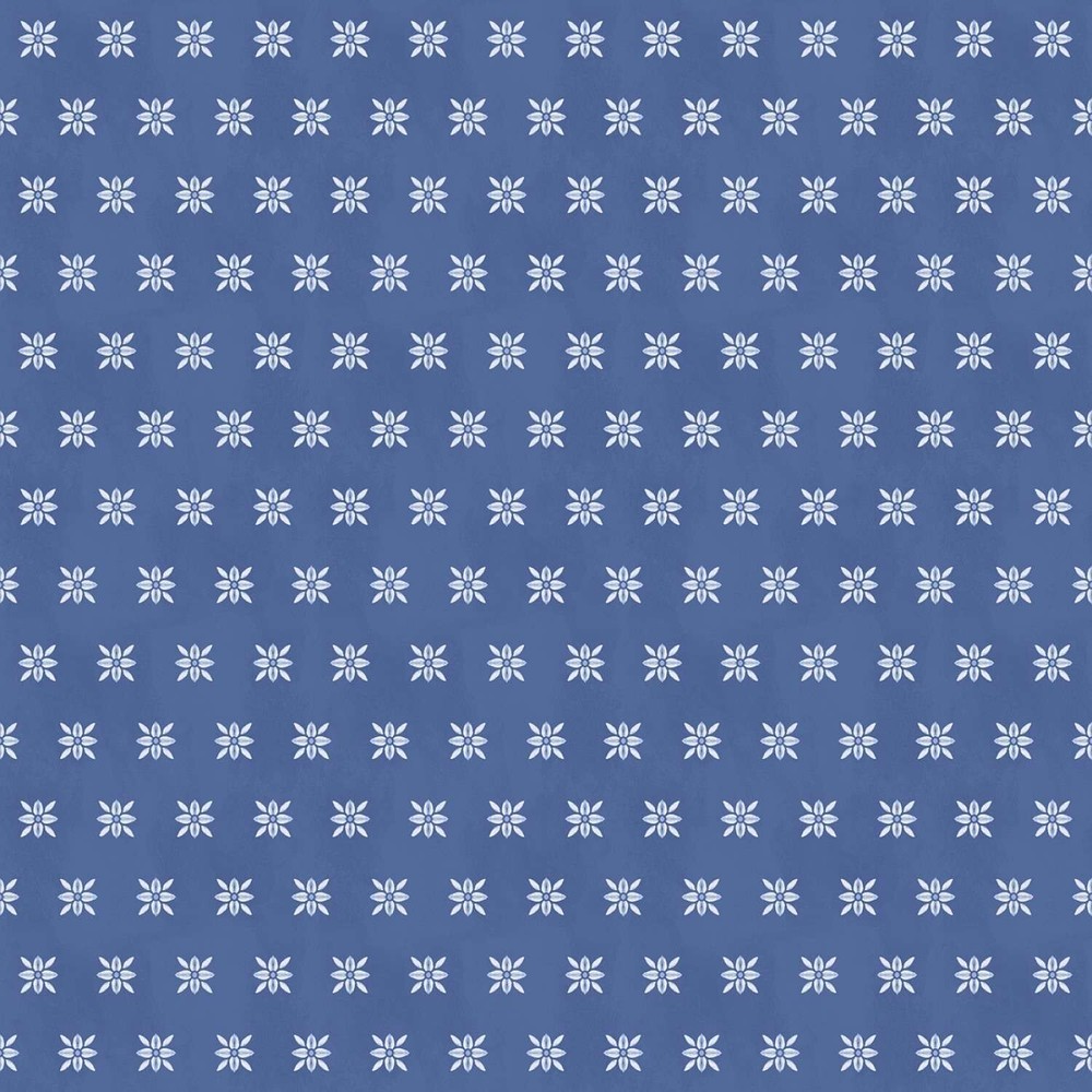 Wilmington Prints – Morning Blooms – Ditzy – Blue