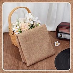 OLYCRAFT 19.7×57.5 Inch Beige Speaker Grill Cloth Linen Speaker Fabric | Dustpro
