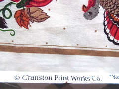 3 SEWING Projects-Halloween & Thanksgiving- Vest, Apron & Tote Bag Cranston VIP