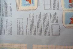 Vintage Walt Disney’s Bambi Fabric Panel Book Quilt New