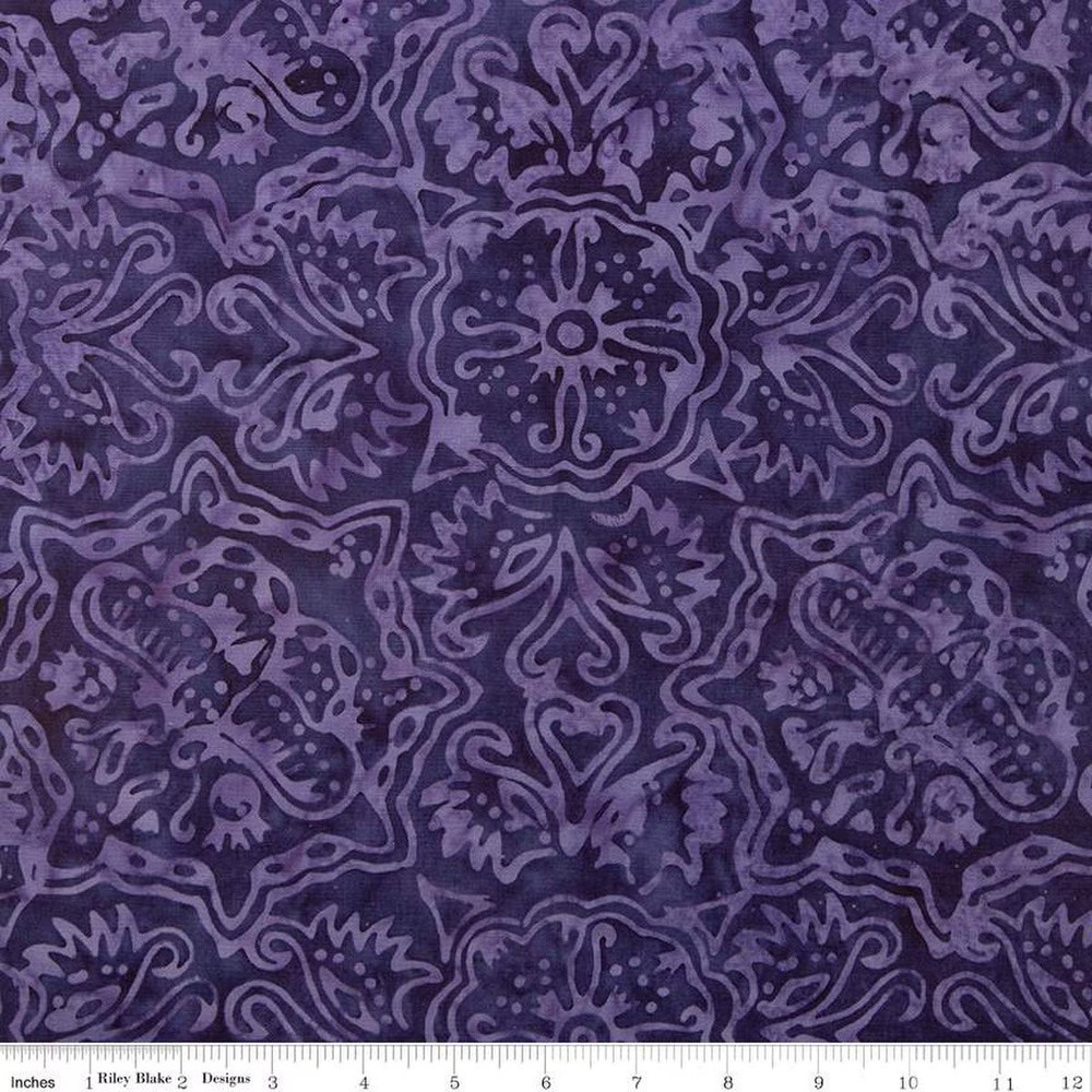 Batiks Elementals Rainbow Brights Grape Soda